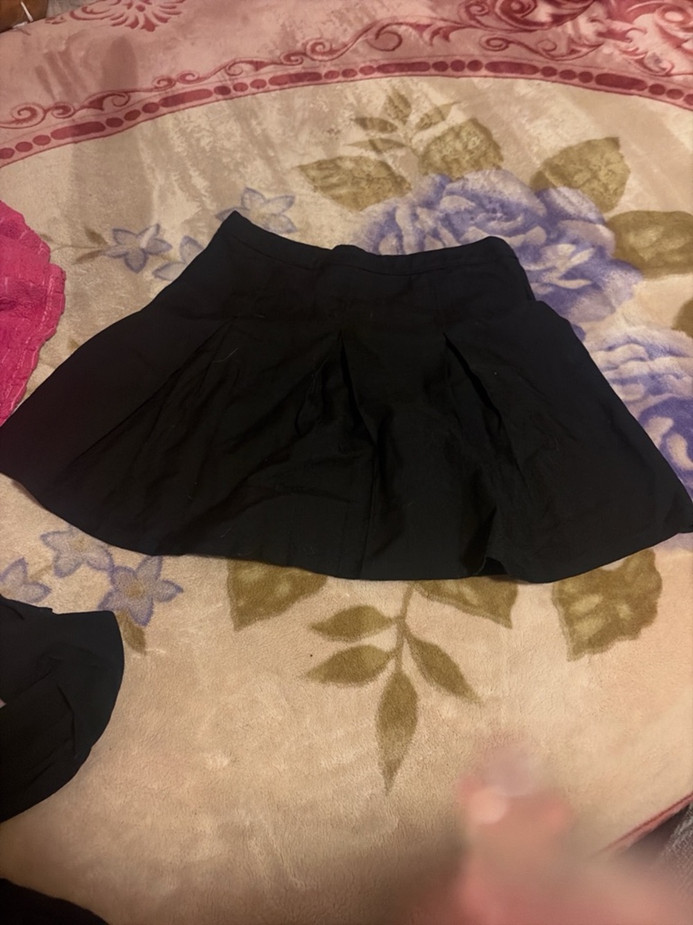 Classic Black Circle Skater Skirt